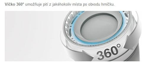 Hrníček nevylévací LOVI 360 JUNIOR 250ml s úchyty BUDDY BEAR 12m+