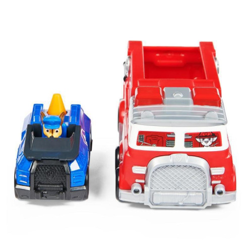 Hasičský vůz die-cast s autíčkem Paw Patrol