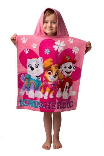 Pončo Paw Patrol 50 x 115 cm Jerry Fabrics