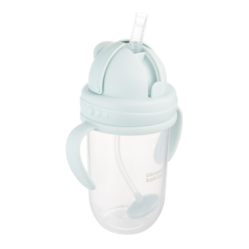 Hrneček nevylévací se slámkou a závažím 270 ml Canpol babies