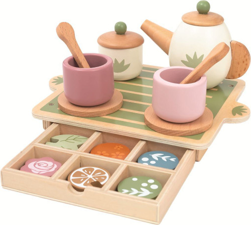 Dřevěný čajový set 2Kids Toys