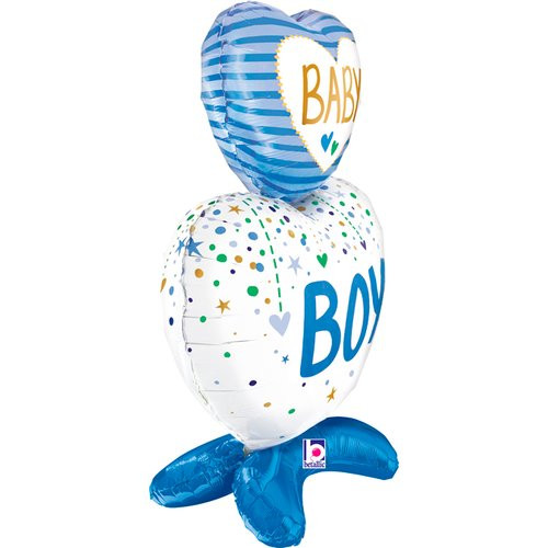 Dort samostojící Baby Boy 28"/71 cm fóliový balónek nafukovací