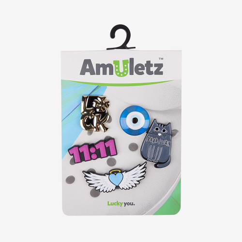 Amulety - ozdoby na boty Amuletz Lucky you mix Coqui