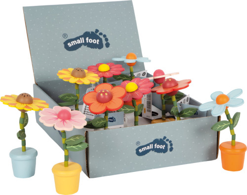 Dřevěné tančící květiny 1 ks Small foot