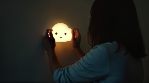 Silikonové nástěnné noční světlo Cloud Zopa