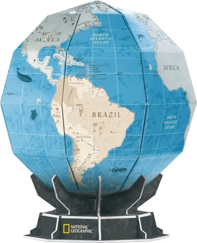 Puzzle 3D National Geograpic Zeměkoule - 21 dílků