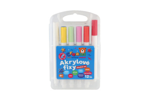 Akrylové fixy 12 ks created