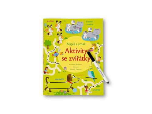 Napiš a smaž - Aktivity se zvířátky Kirsteen Robson