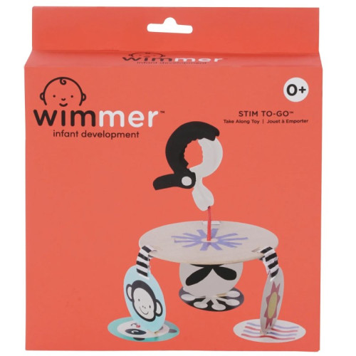 Wimmer kolotoč s klipem Stim to Go Manhattan Toy