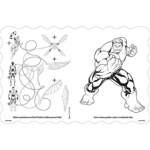 100 aktivit Marvel