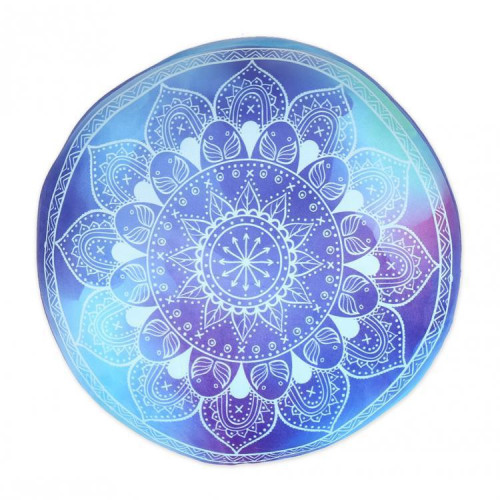 Kulatý polštář - Mandala Albi