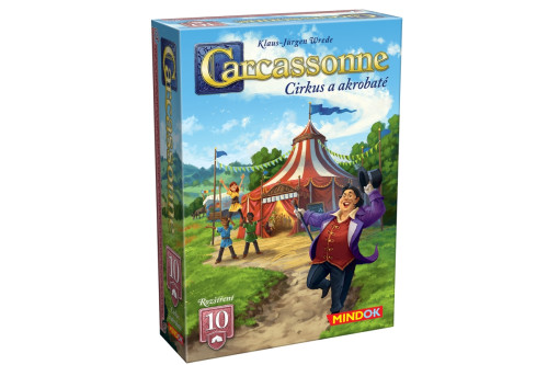 Carcassonne 10. rozšíření: Cirkus a akrobaté (2025)