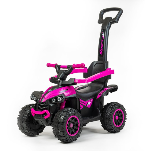 Dětské odrážedlo Baby Mix Mega Prime EVA s vodící tyčí