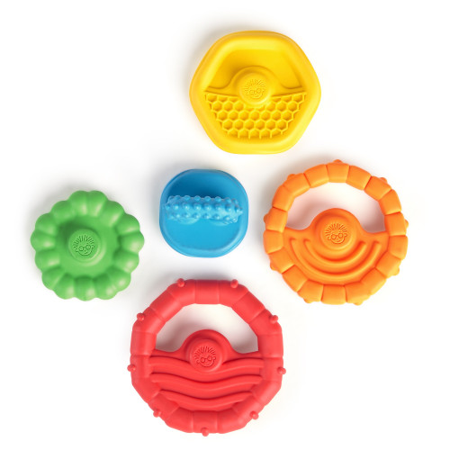Kousátko stohovací 2v1 Stack & Teethe™ BABY EINSTEIN 0 m+