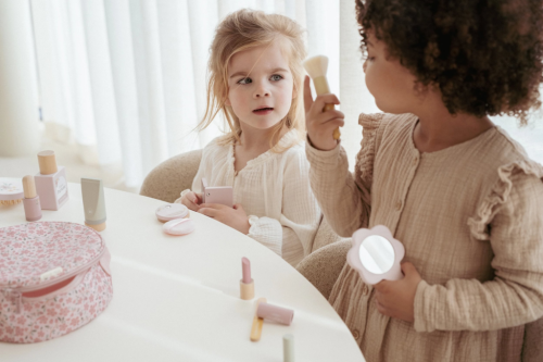 Kosmetická taštička s příslušenstvím Pink Little Dutch