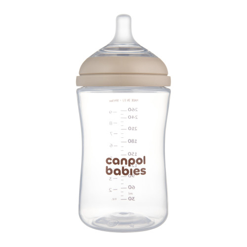 Láhev antikoliková Natural Shape 260 ml Canpol babies