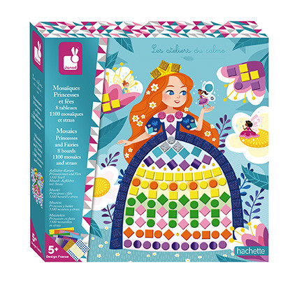 Mozaika Princezny a víly Maxi 5+ Janod Atelier