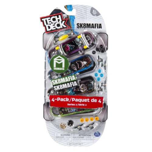 Tech Deck Fingerboard čtyřbalení