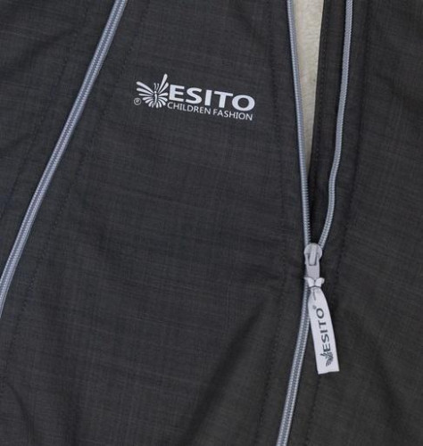 Rostoucí zimní softshellová kombinéza Lamb Grey Esito