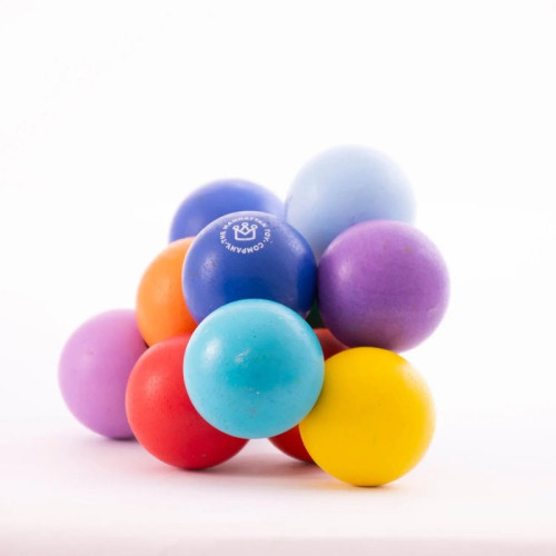 Dřevěné korálky Classic Baby Beads Manhattan Toy