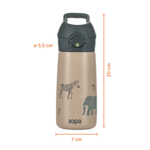 Termoska na pití s pítkem 400 ml Zopa