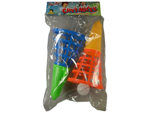 Hry košíky s míčkem 20 cm