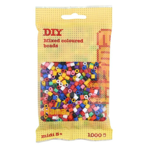 Zažehlovací korálky MIDI - MIX 207-00 1.000ks Hama