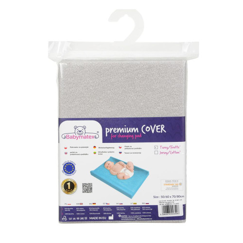 Potah na přebalovací podložku froté premium 50/60 x 70/80 cm Babymatex