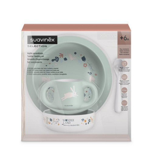 Jídelní set Wonderland 6 m Suavinex