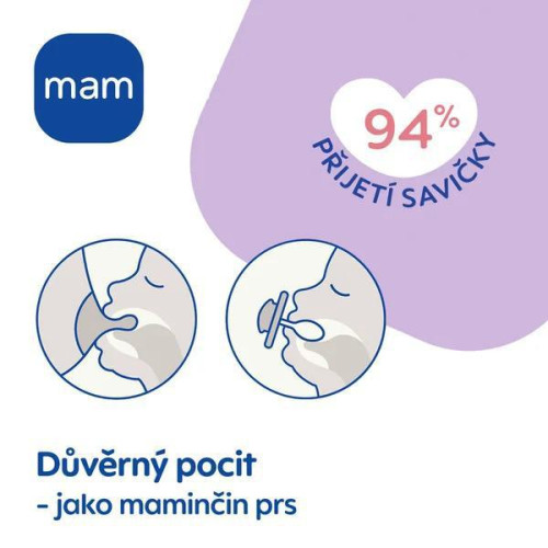 Dudlík Perfect 6 m+ MAM