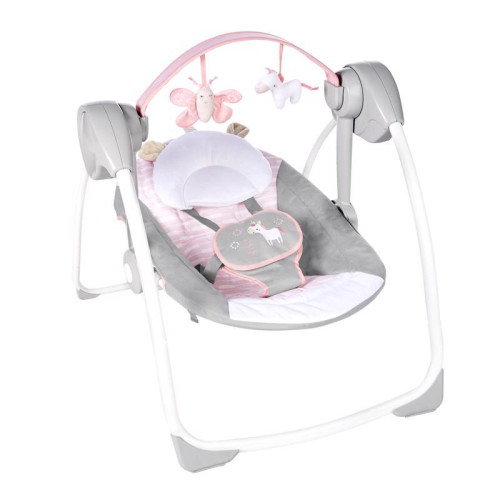 Houpačka s melodií Flora the Unicorn™ 0 m+ do 9 kg Ingenuity