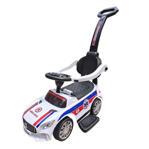 Dětské odrážedlo se zvukem a vodící tyčí Baby Mix