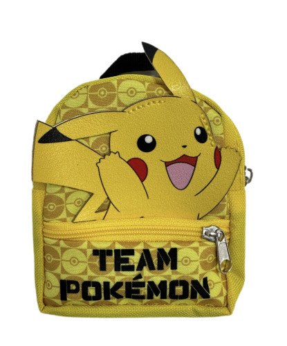Mini batoh/batůžek Pokémon látka 9x11cm 5 barev v plastové krabičce 24ks v boxu