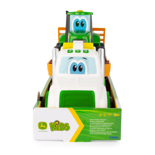 Traktor Johnny s tahačem 37 cm JD Kids John Deere
