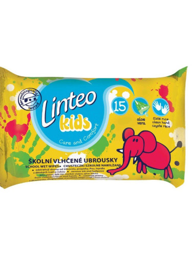 Vlhčené ubrousky Linteo Baby Kids 15ks