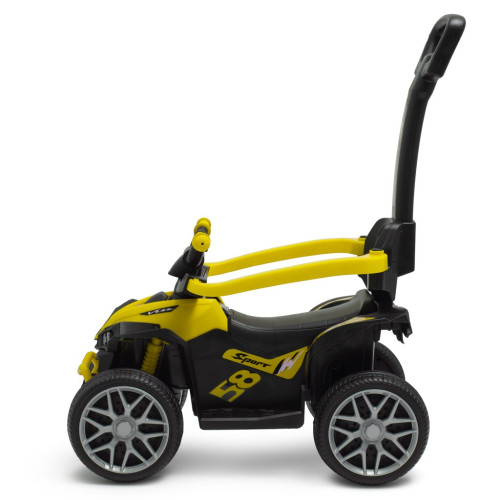 Dětské odrážedlo Baby Mix Mega Prime EVA s vodící tyčí
