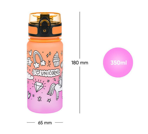 Tritanová láhev na pití Gradient 350 ml Baagl