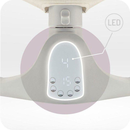 Elektrické houpátko béžové MoMi Kenani