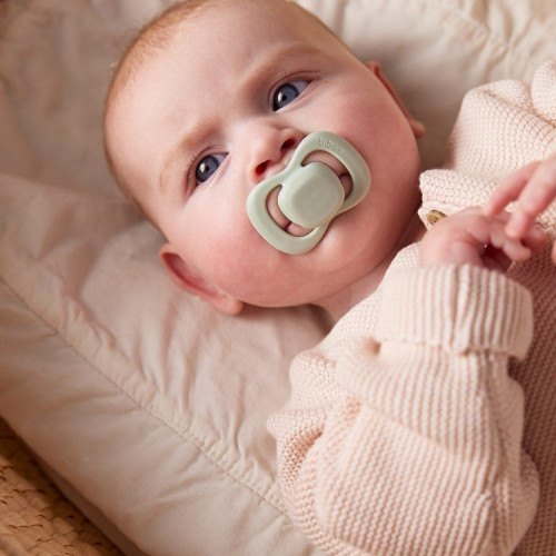 Šidítka silikon 2 ks 0-6 m B.box