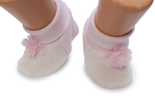 Luxusní 4D slavnostní sada oblečení pro miminko Girl růžová