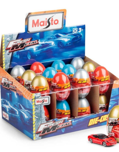 Maisto Egg - Vajíčko s kovovým modelem