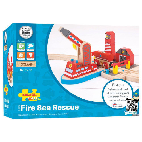 Hasiči mořští záchranáři Bigjigs Rail