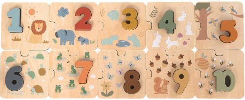 Puzzle Počítání se zvířátky 2Kids Toys