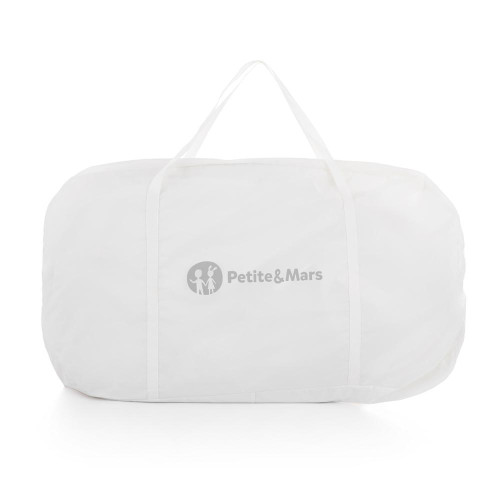 Postýlka dětská polohovatelná s funkcí kolébky Glory 2 v 1 Petite&Mars