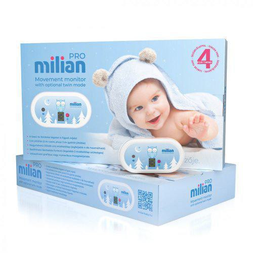 Monitor dechu PRO 4 Twins - se čtyřmi sensorovými podložkami Milian