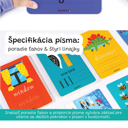 Stírací edukativní kartičky Slova EN Jarmelo
