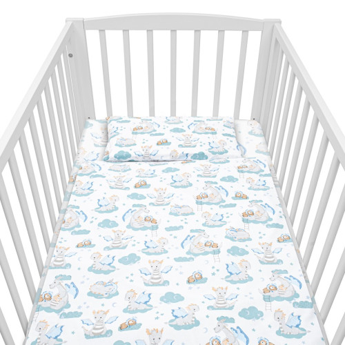 2-dílné ložní povlečení New Baby Dráček 90/120 cm