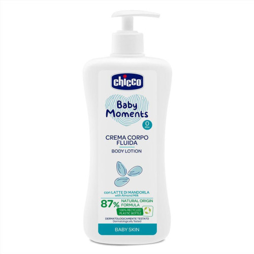 Mléko tělové s dávkovačem Baby Moments 500 ml Chicco