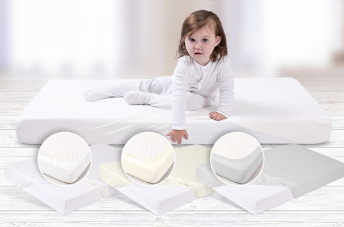 Bavlněné prostěradlo s gumou 60 x 120 cm Babymatex