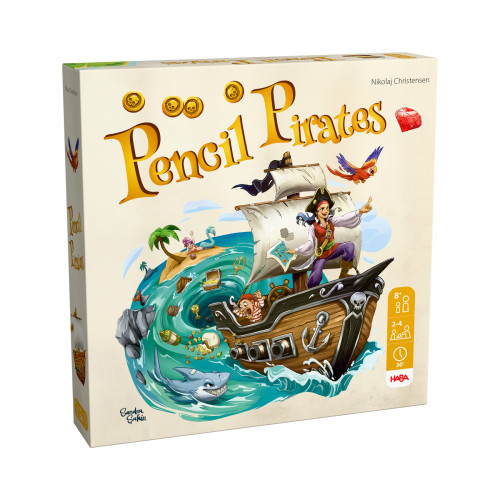 Společenská hra Tužkoví piráti Haba